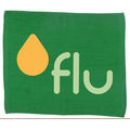 Velour Finish Sport Towel - Kelly Green (1-color imprint)